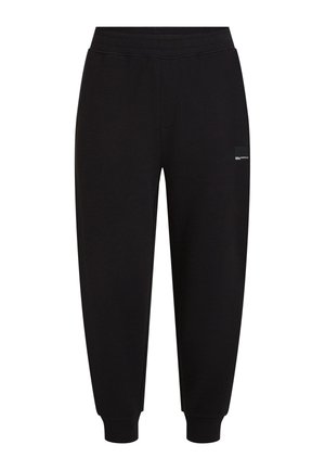 Karl Lagerfeld Jeans, KARL LAGERFELD JEANS PANTS WAFFLE - Pantaloni sportivi - black