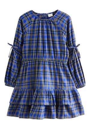 REGULAR FIT CHECK  - Denné šaty - blue