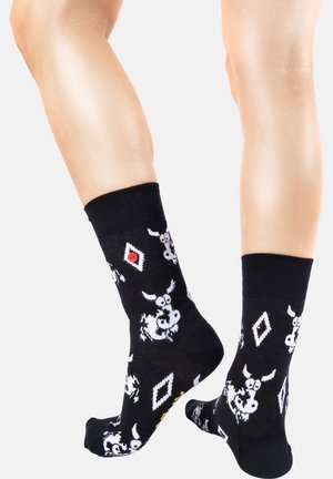Unabux 3-PACK GRUMBLE IN THE JUNGLE - Calcetines - black