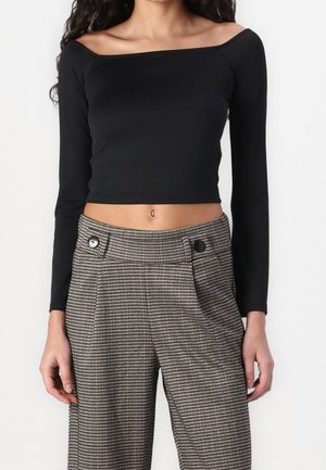T-shirt à manches longues - black