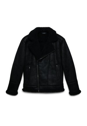 Giacca in similpelle - nero