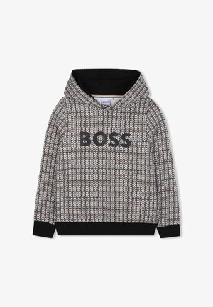 BOSS Kidswear JUNIOR HOODED - Pulover s kapuco - black