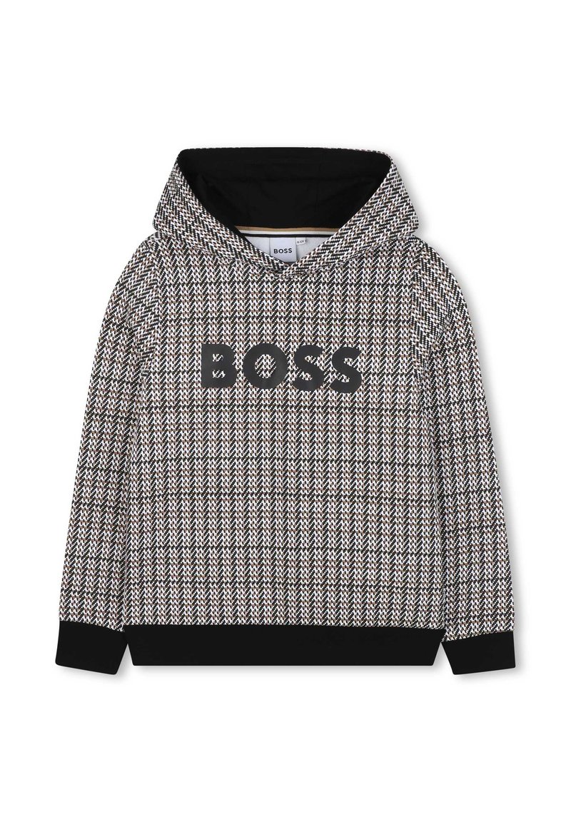 BOSS Kidswear JUNIOR HOODED - Hoodie - black