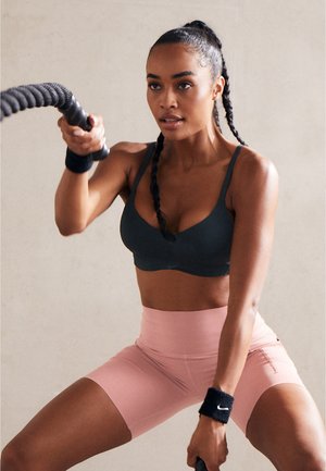 Nike Performance W NK ALATE MINIMALIST - Športová podprsenka s vysokou podporou - black/cool grey