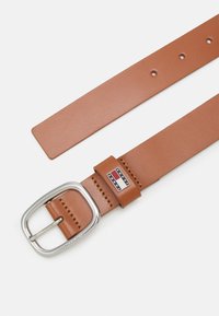 Tommy Jeans OVAL - Belt - cognac