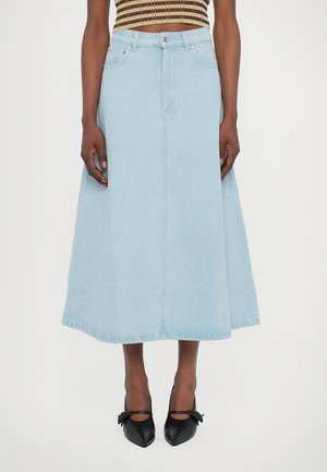 CINTIA - Jeansrock - eco bleach