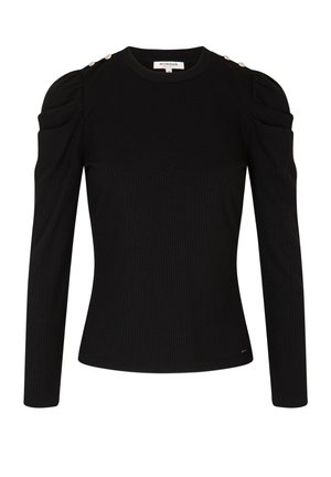 Morgan Long sleeved top - noir