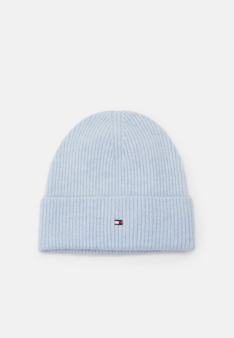 Tommy Hilfiger ESSENTIAL FLAG FUZZY - Berretto - breezy blue