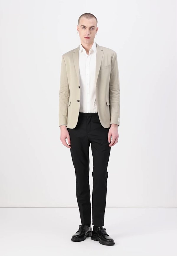 SLIM - Suit jacket - aluminum2