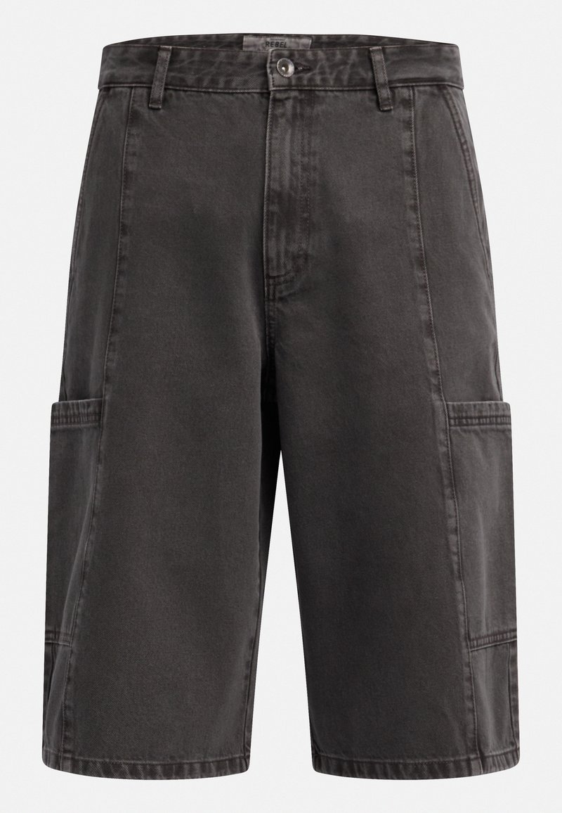 Redefined Rebel Jeansshort gemêleerd zwart Redefined Rebel Jeansshort gemêleerd zwart