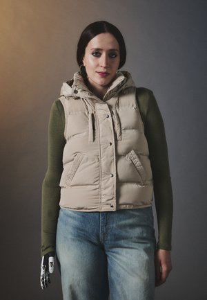 Vest - beige
