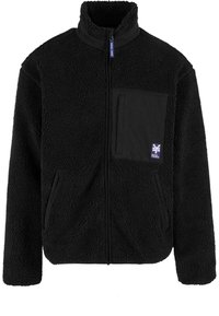 Jachetă din fleece - black
