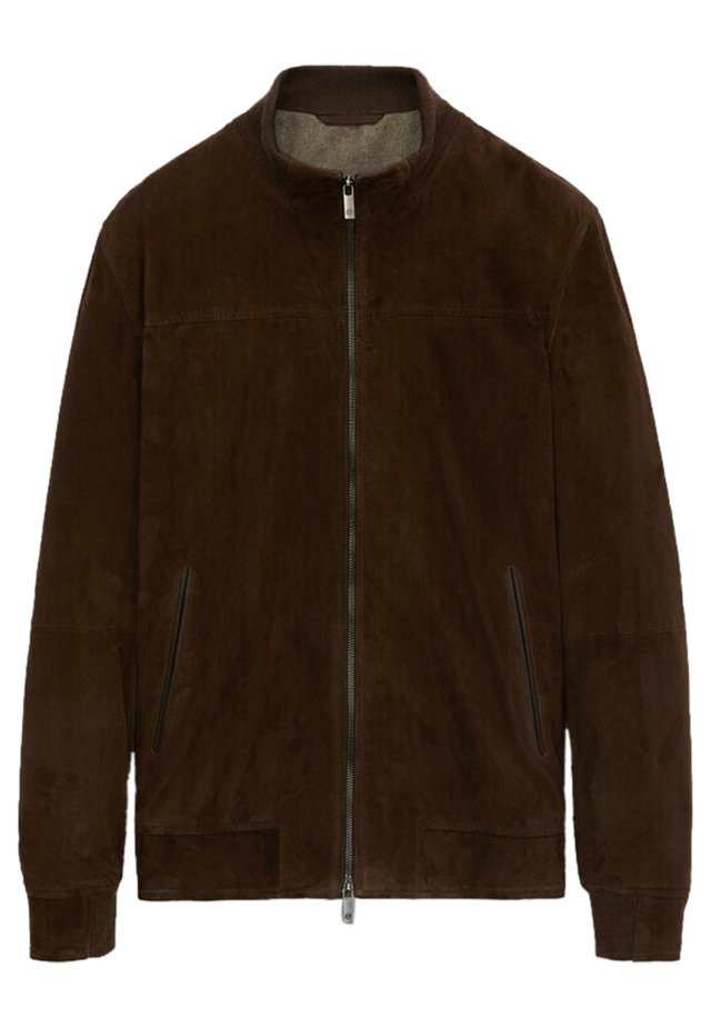 Braune Lederjacken Fur Herren Der Lassige Dauerbrenner Bei Zalando