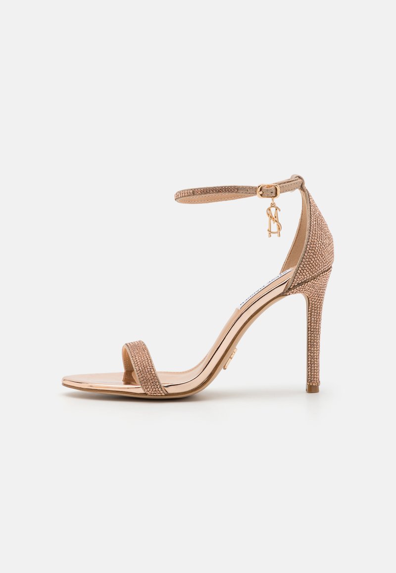 Steve Madden TECY-R - Kõrge kontsaga sandaalid - rose gold