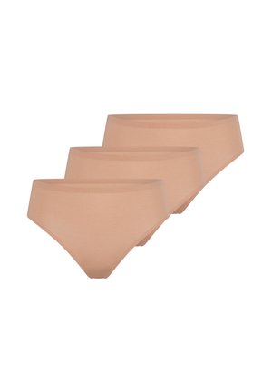 3ER PACK BETTER INVISIBLES - String - cream tan