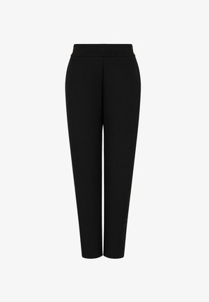 Armani Exchange CON STRASS - Pantaloni sportivi - nero