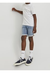 Jack & Jones Junior JJIRICK JJIORIGINAL JNR - Farkkushortsit - blue denim