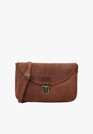 Gusti Leder, CAROLE - Umhängetasche - braun