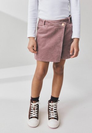 Next, REGULAR FIT - WRAP SKORT - Šortky - pink cord