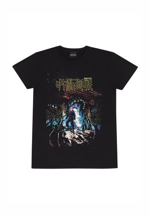 JUJUTSU KAISEN POSTER - T-shirt imprimé - black