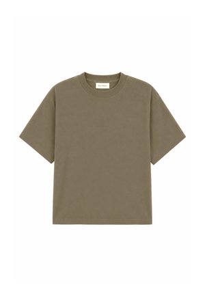 OH APRIL, ELLA BOXY T-SHIRT - Βασικό μπλουζάκι - olive