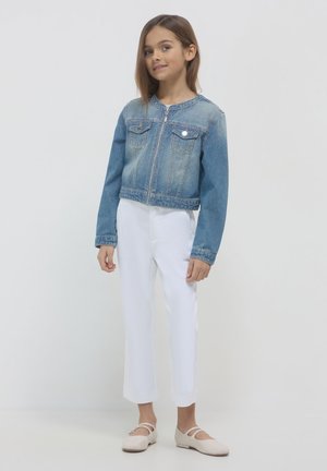 Calliope GLITTER - Jeansjacke - blu denim medio