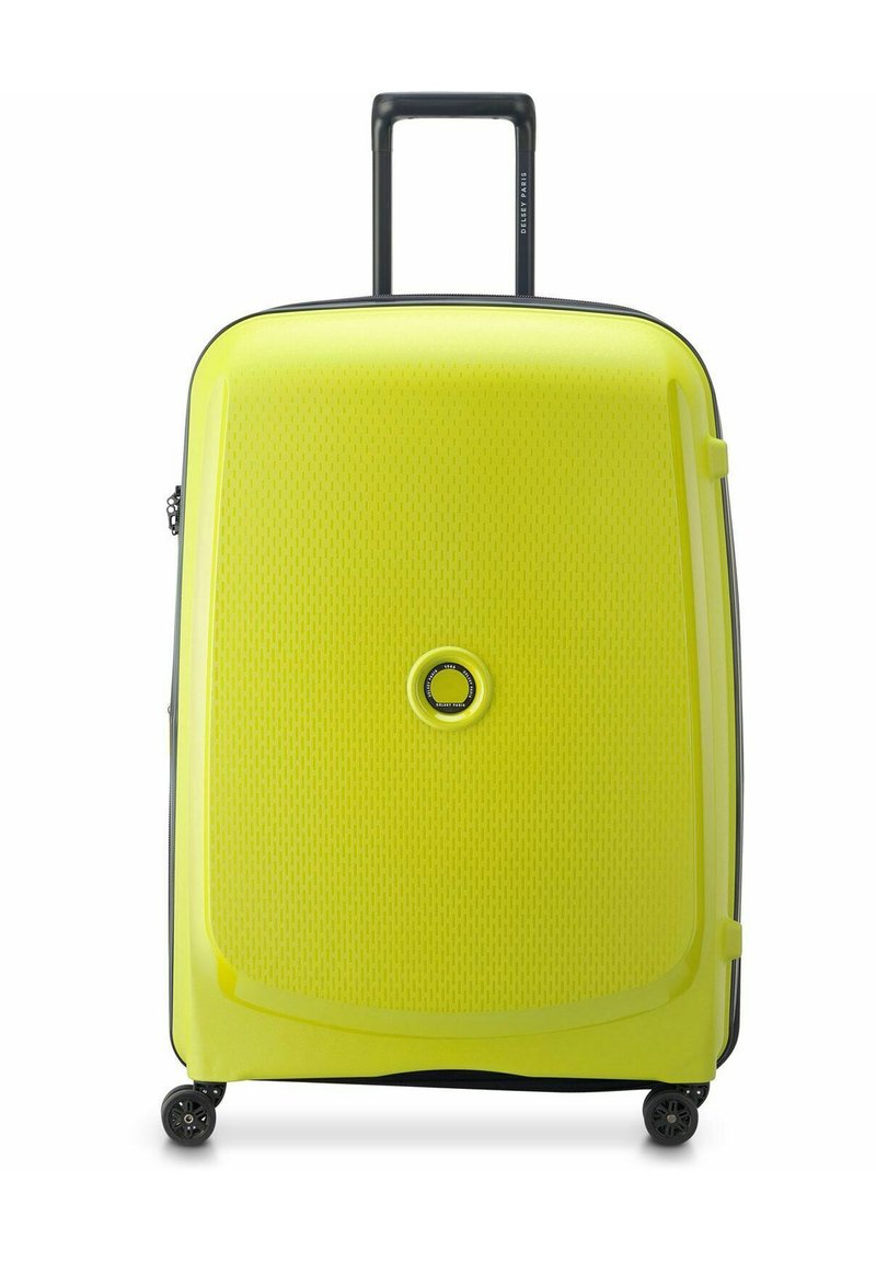 Delsey Paris BELMONT PLUS 4 ROLLEN TROLLEY MIT DEHNFALTE - Bagaglio a mano - gruen chartreuse