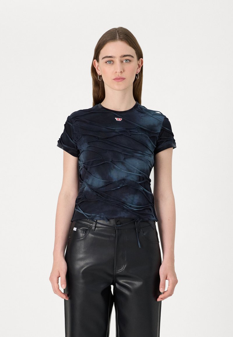 Diesel Trükipildiga T-särk - black