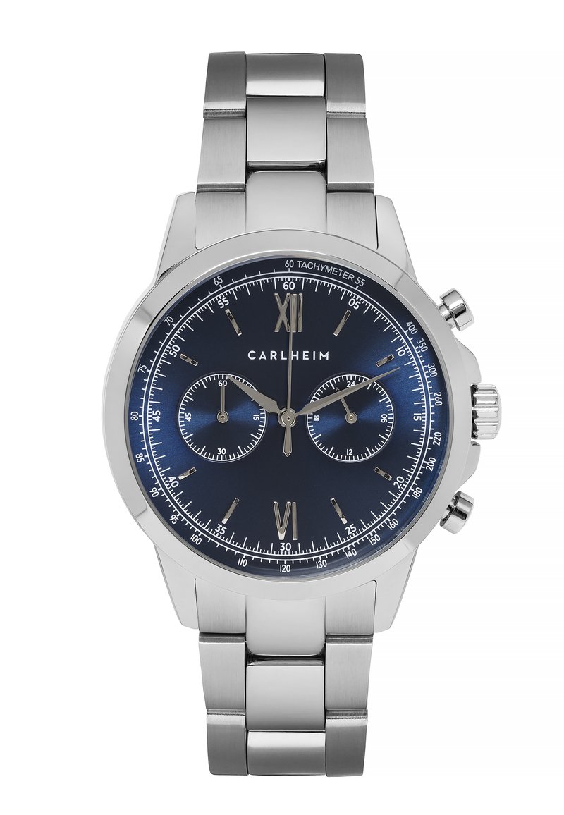 Carlheim ALBIN LINK - Reloj - silver coloured/blue