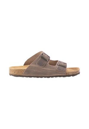 KESLEM ZAPATO KESLEM, HOMBRE - Sandalias planas - marrón