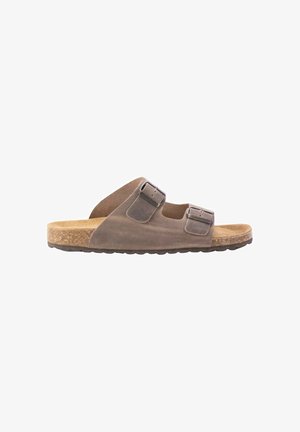 KESLEM, ZAPATO KESLEM, HOMBRE - Sandalias planas - marrón