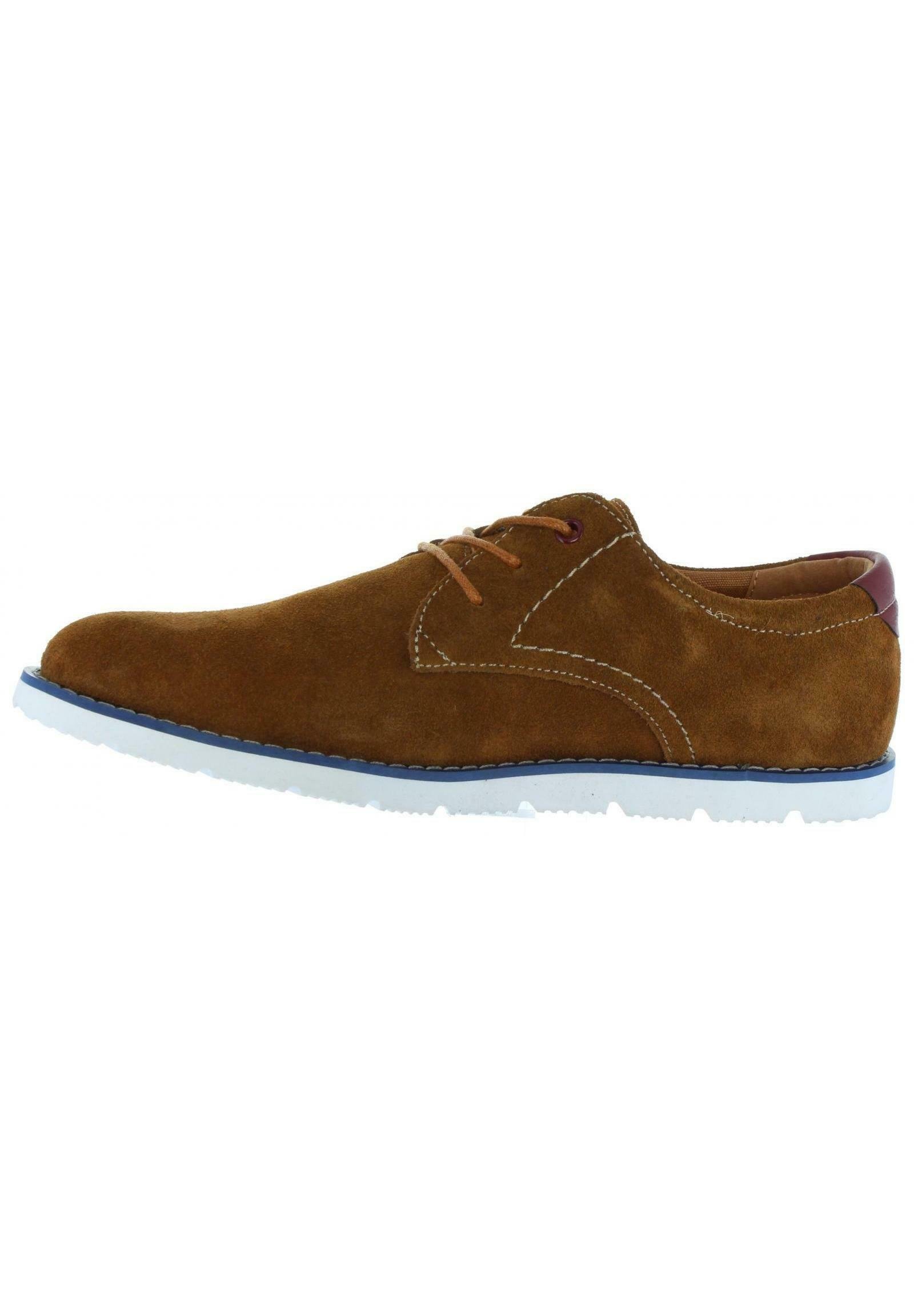 XTI Zapatos con cordones - serraje camel/marrón - Zalando.es