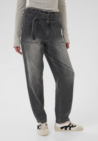 Kaffe ABBY  - Jean boyfriend - medium grey denim