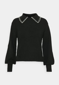 JDY Strickpullover - black
