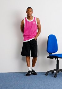 adidas Originals ADICOLOR MOCK EYELET - Top - semi lucid fuchsia