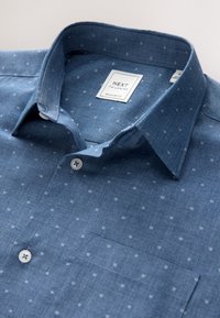 REGULAR FIT - SHORT SLEEVE PRINT - Skjorter - dusky blue