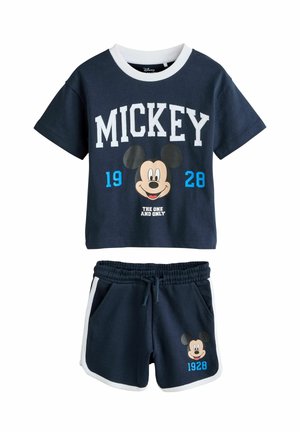 MICKEY MOUSE SET - Træningsbukser - navy blue/white