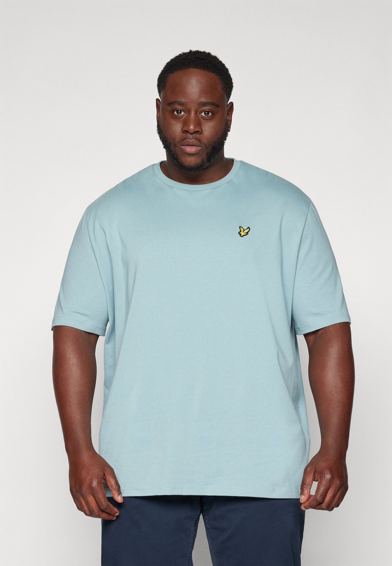 Lyle & Scott PLUS PLAIN - Paprasti marškinėliai - blue smoke