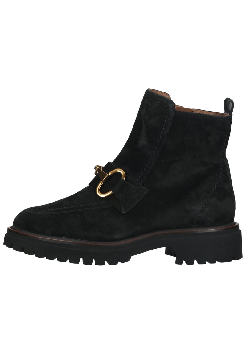 Bottines Classiques Femme Paul Green – Talon 4,5 Cm, Cuir, Semelle TPU, Largeur Normale