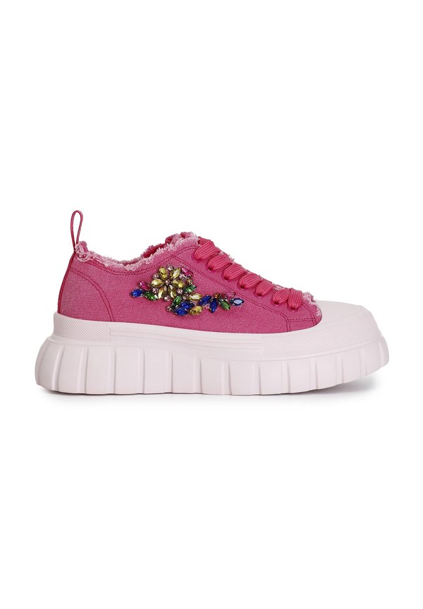 Sneaker low - fuchsia