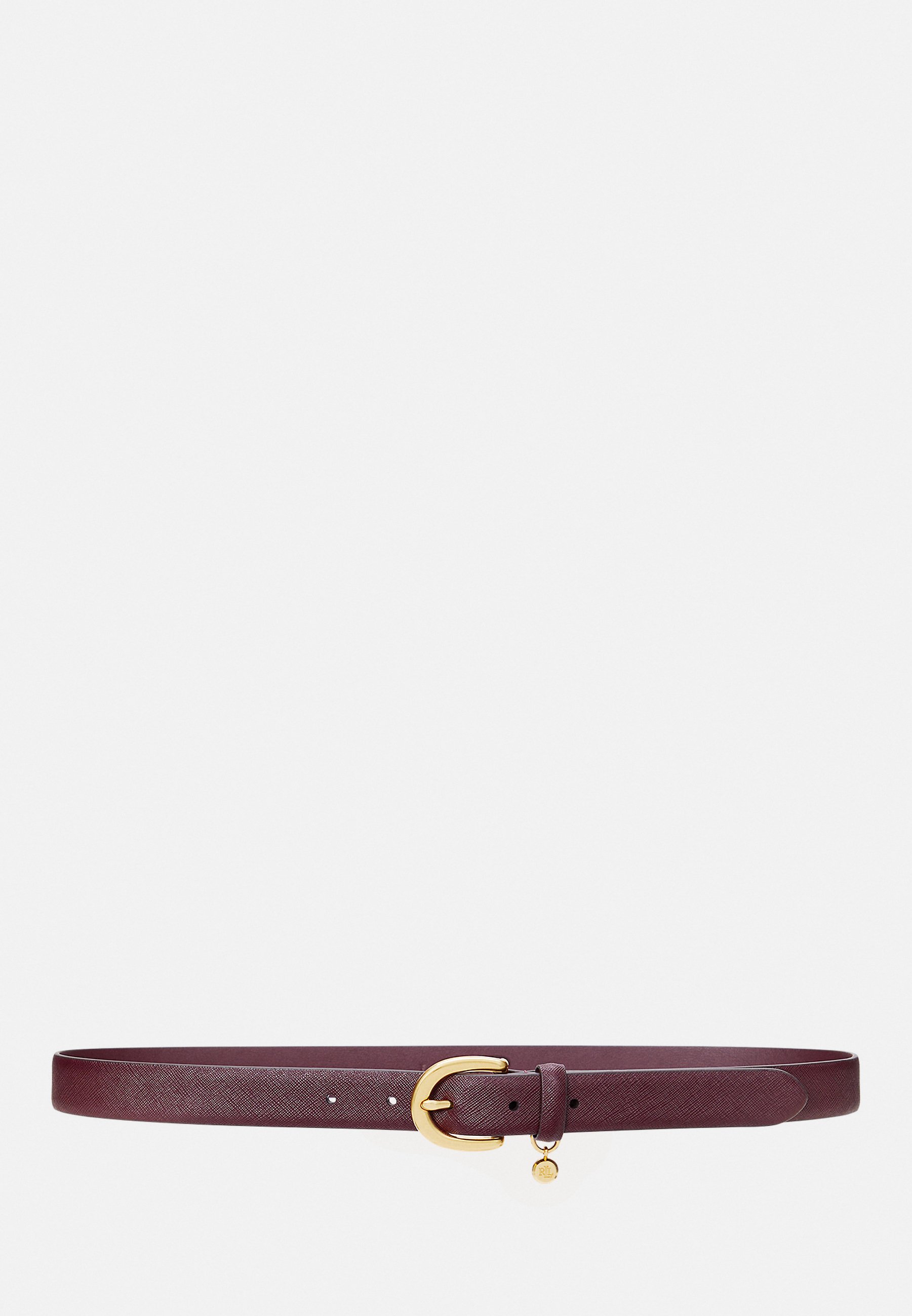 NWT Lauren Ralph Lauren Charm Crosshatch Leather Belt s7-1374143_lifestyle?$rl_4x5_zoom$ main image 3