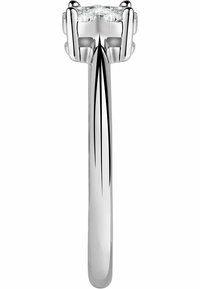 CHRIST Ring - weißgoldfarben