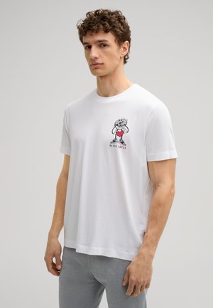 T-Shirt print - weiß