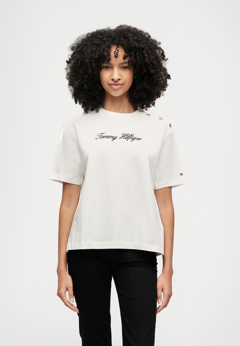 Tommy Hilfiger - T-shirt z nadrukiem
