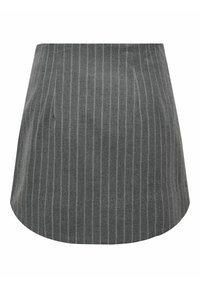 ONLY GESTREIFTER - Minirok - dark grey melange