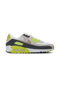 Nike Sportswear AIR MAX 90 - Zapatillas - white khaki cyber dk smoke gre phantom black