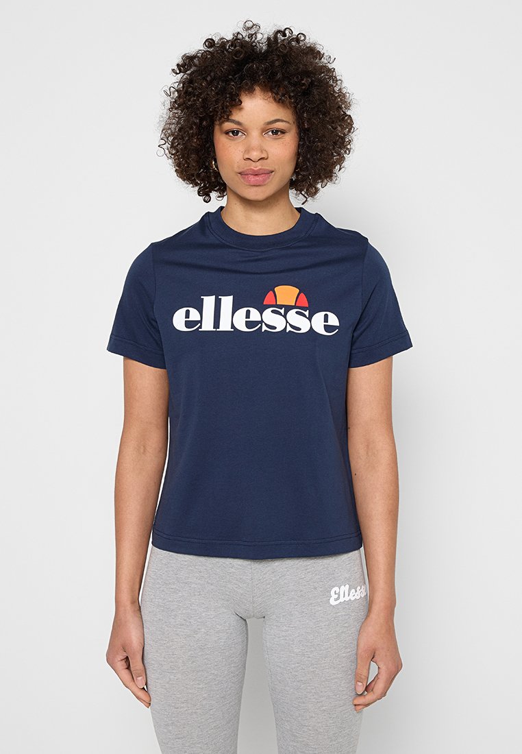 Ellesse T-shirt print donkerblauw