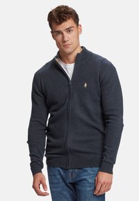 MCS ALFIE - Vesta na kopčanje - navy melange