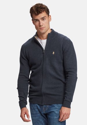 ALFIE - Cardigan - navy melange