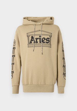 TEMPLE HOODIE UNISEX - Mikina - khaki